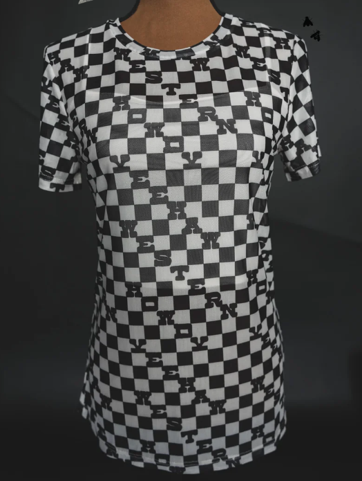 Western MESH CHECK Short Sleeve