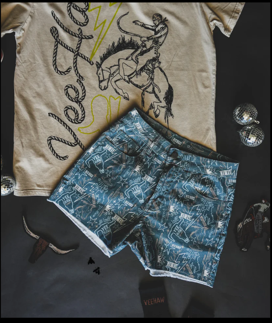 Call her COSMO Western Shorts