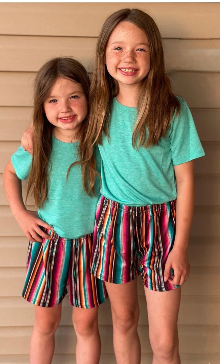 Kid's Serape Shorts