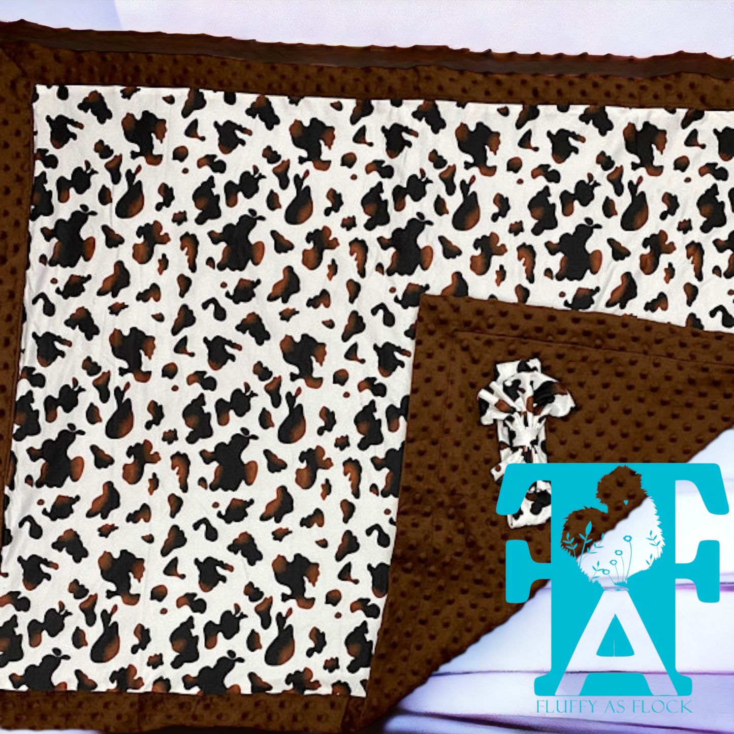 ☆☆☆Hereford Minky Blanket☆☆☆