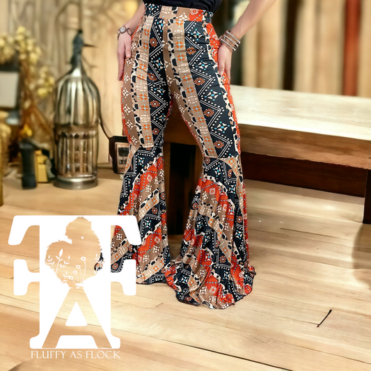 ☆ Rhiannon Boho Western Flare pants ☆