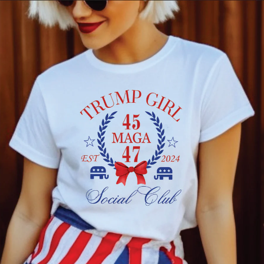 Trump Girl Social Club Tee