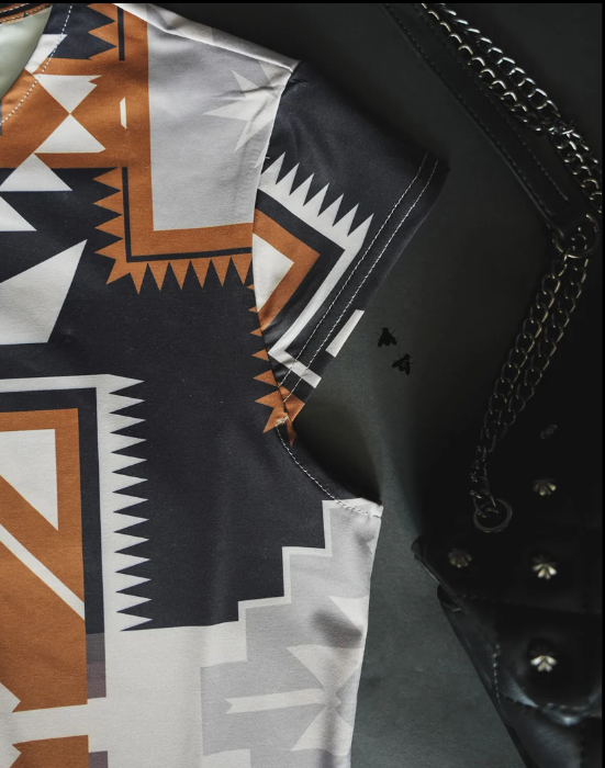 GALLA Worthy Aztec western dress