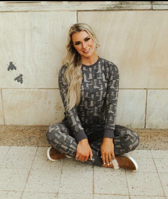 LARIAT Lounge Western COMFY Top
