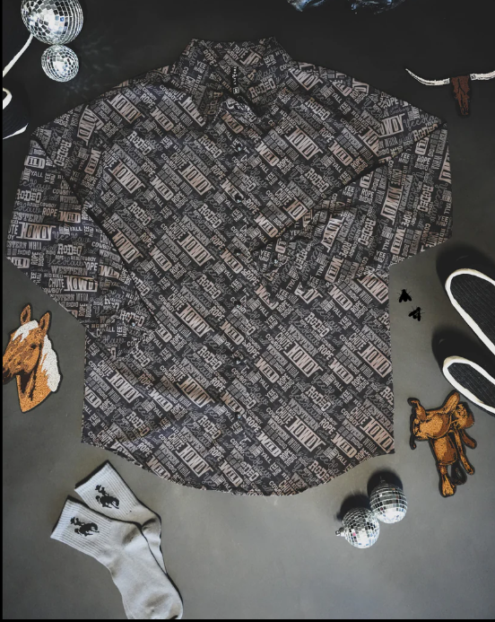 HOWDY Women's western Buttonup