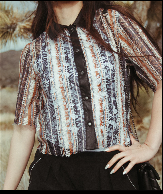 Eastwood SLAY top Western Lace