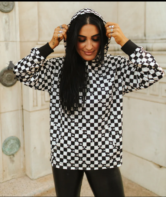 Western Checkity Check Pullover