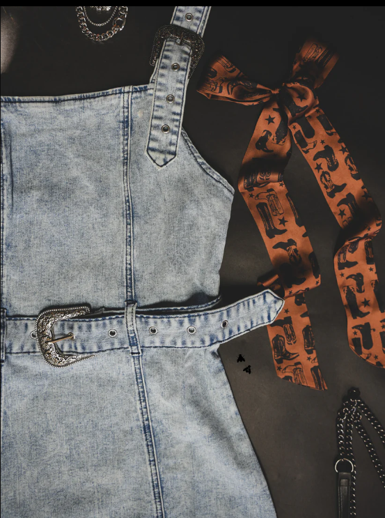 Buckle UP BLUEs Denim Dress