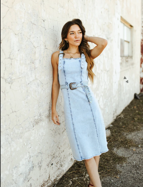 Buckle UP BLUEs Denim Dress