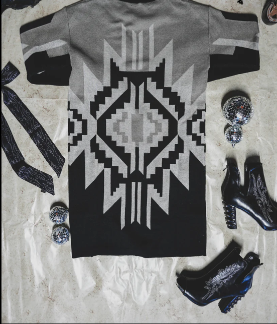 RUIDOSO RODEO western Sweater Dress