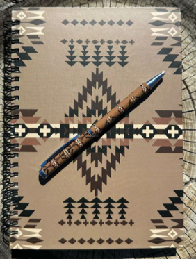 Geronimo Western Spiral Notebook