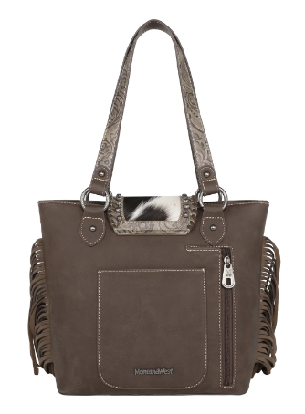 Montana West Hair-On Cowhide Collection Aztec Tapestry Concealed Carry Tote