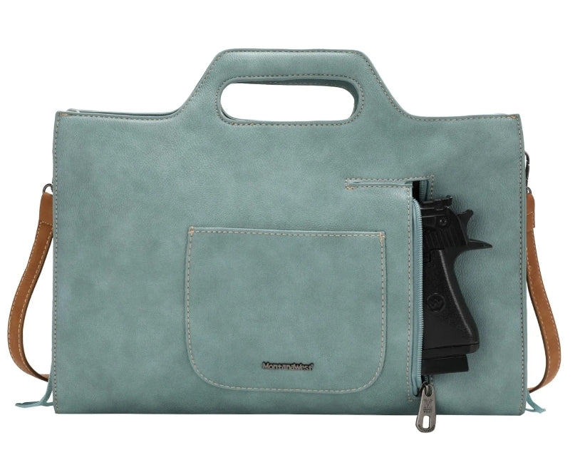 Way out west Latop Case teal