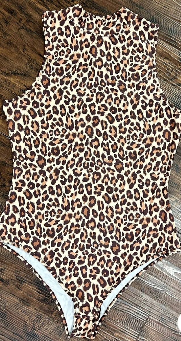 High Roller Leopard Bodysuit