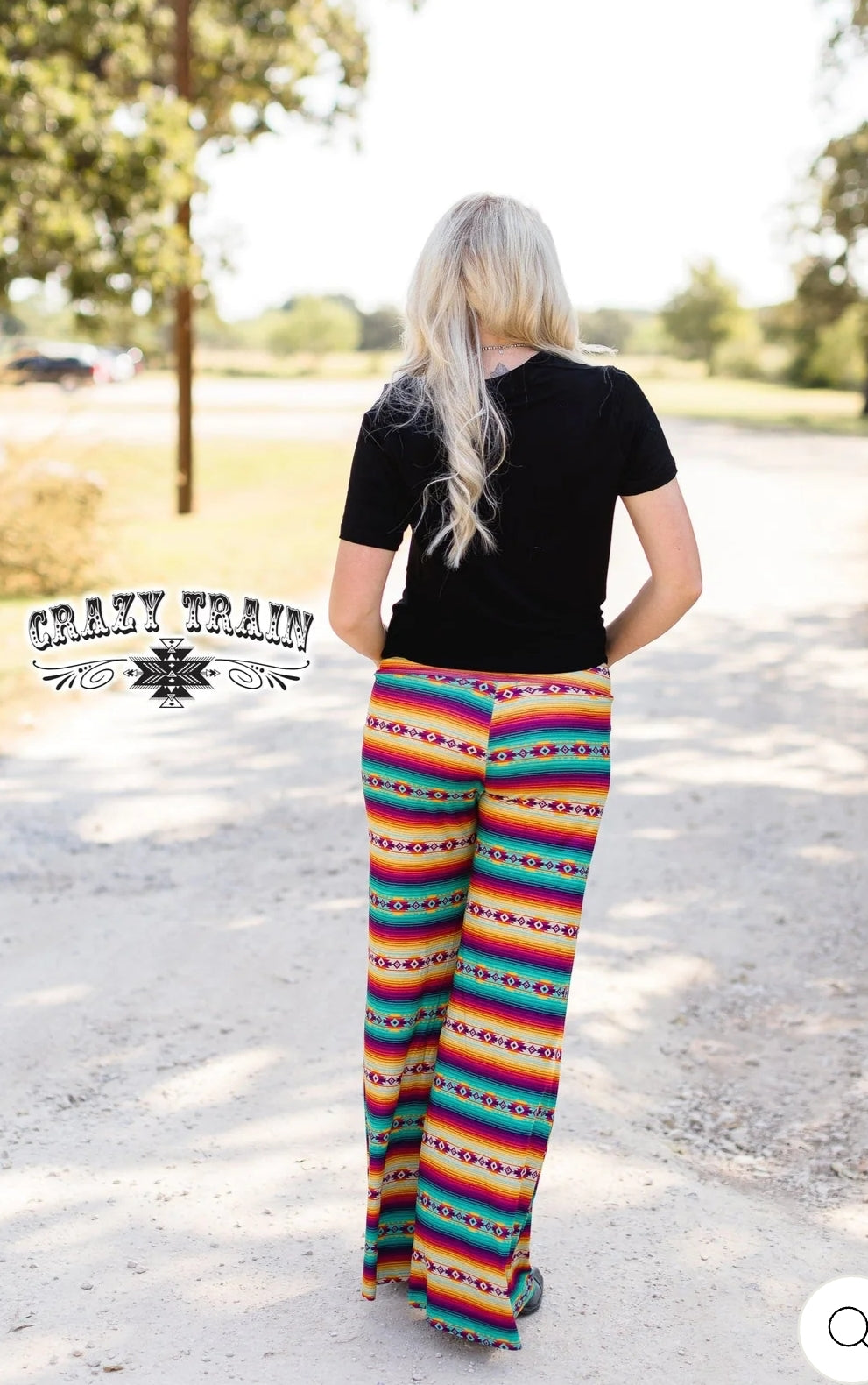 ☆Desert Daisy Crazy Train Flare Pants ☆