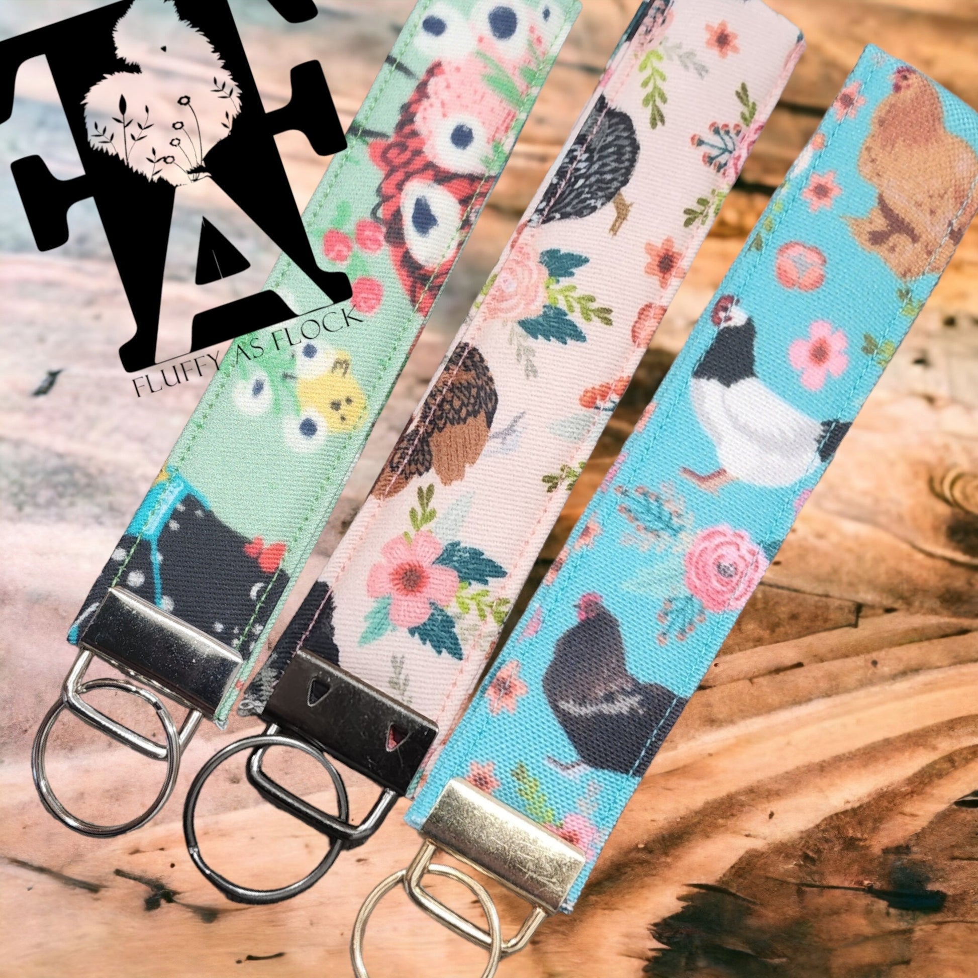 ☆Cluckin' Around☆ key holder